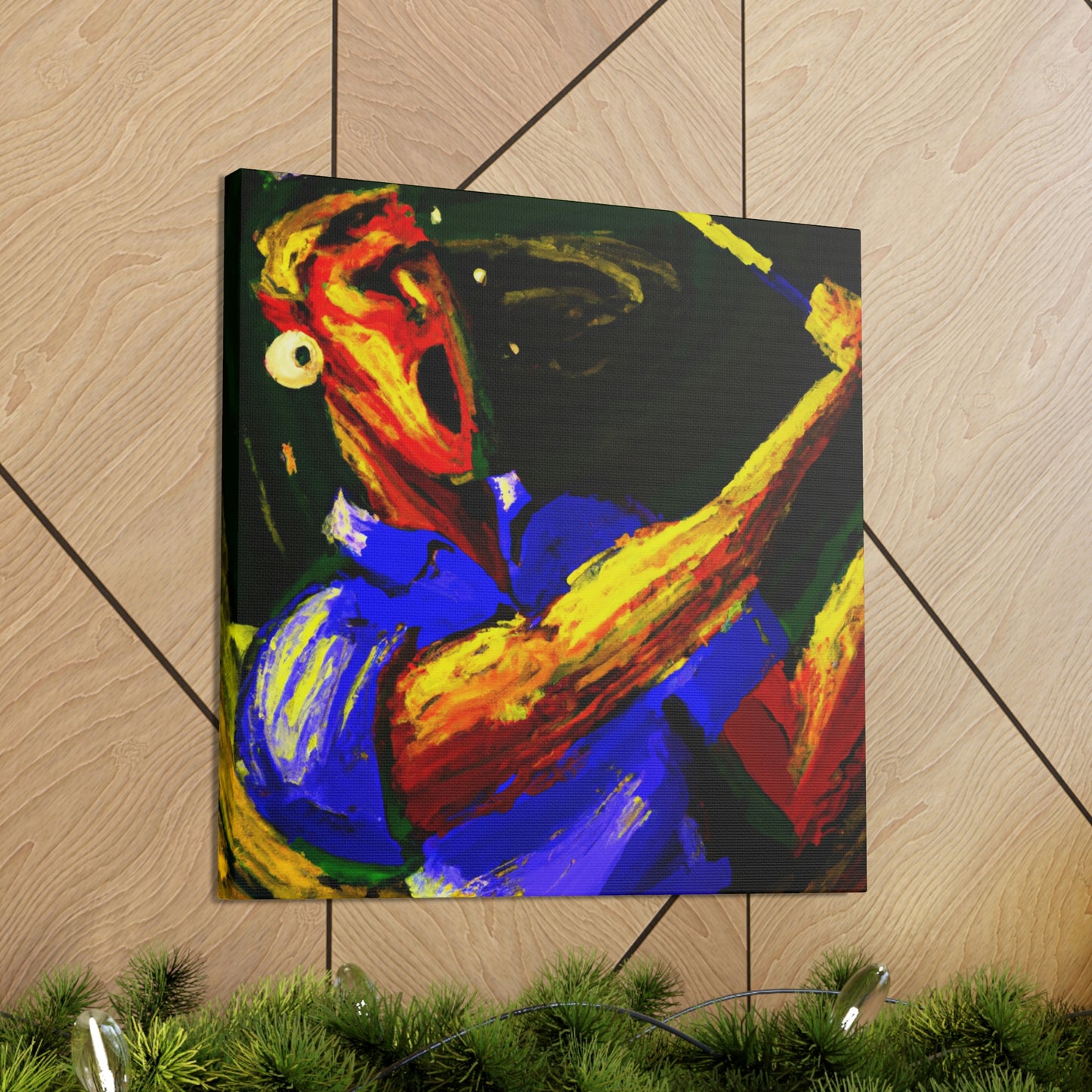 Golfers in Expressionism - Canvas