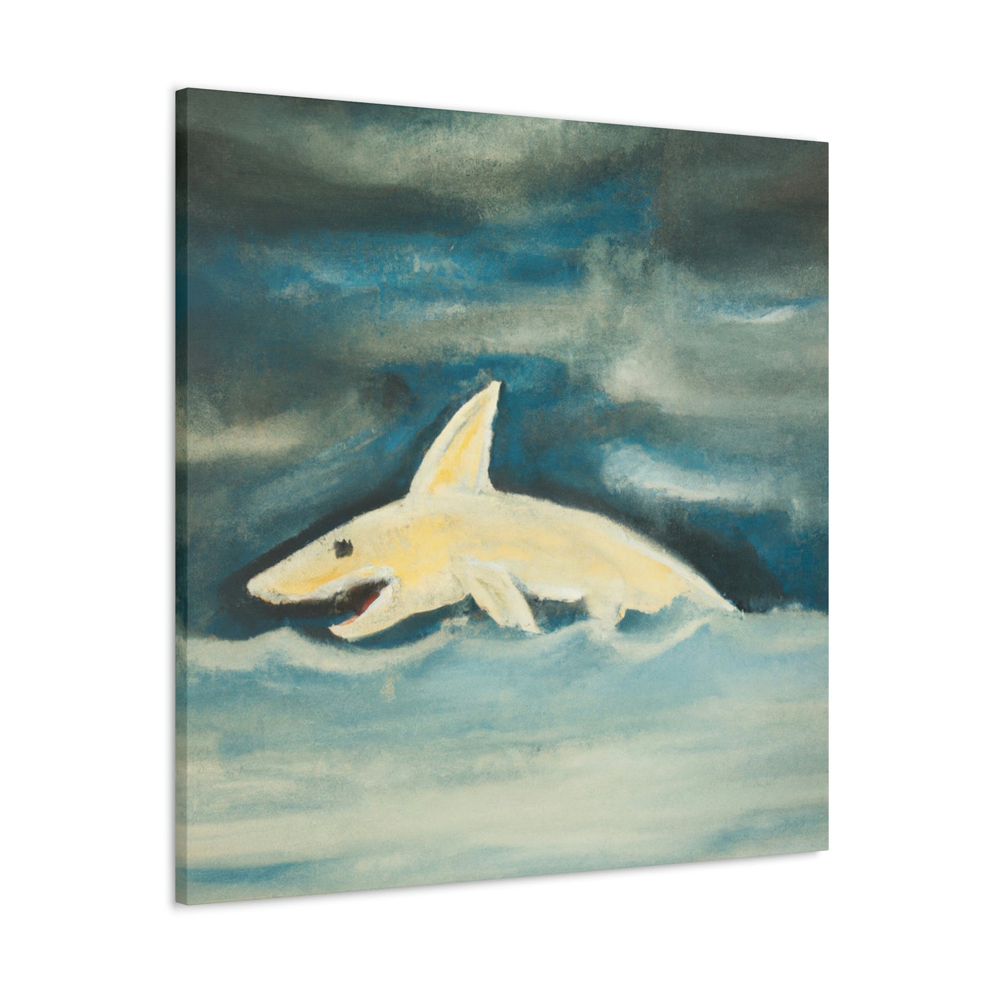 "Shark in the Sky" - Canvas