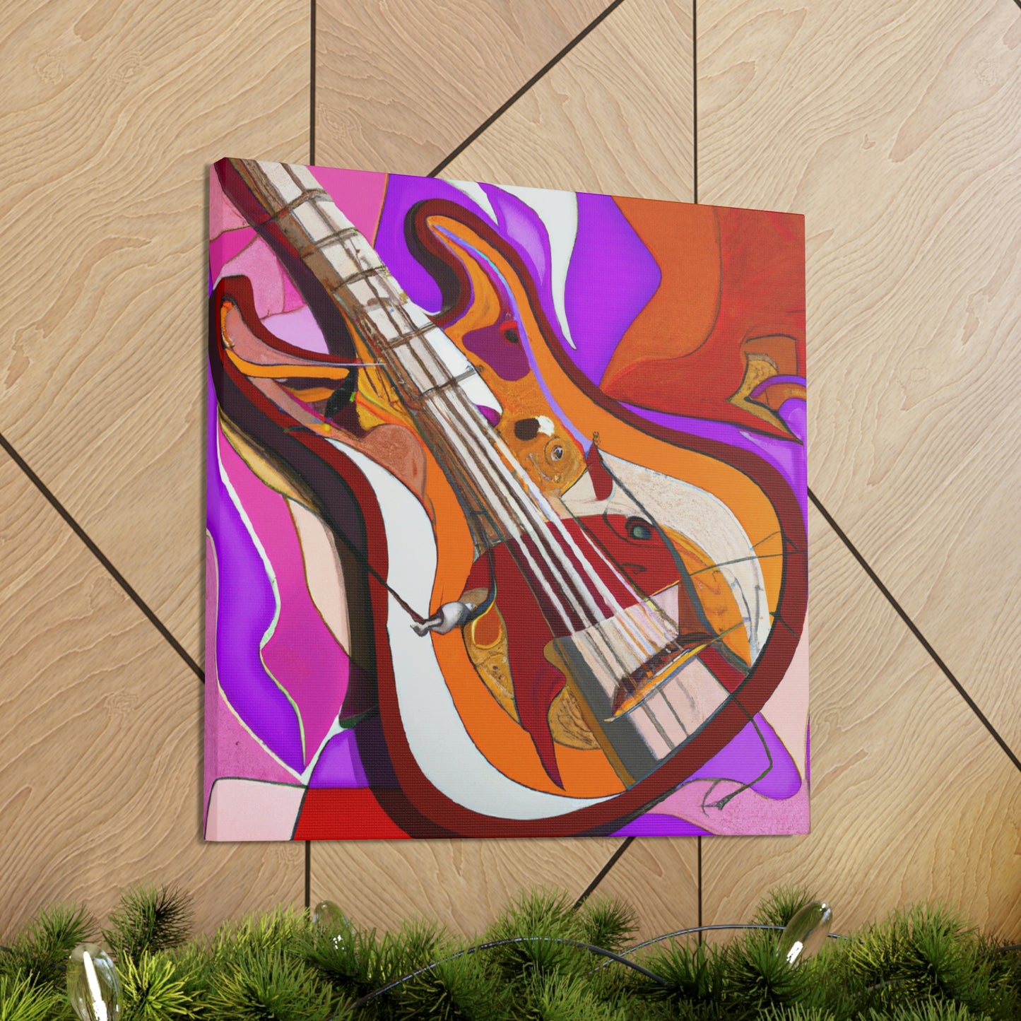 "Guitar Bass Groove". - Canvas