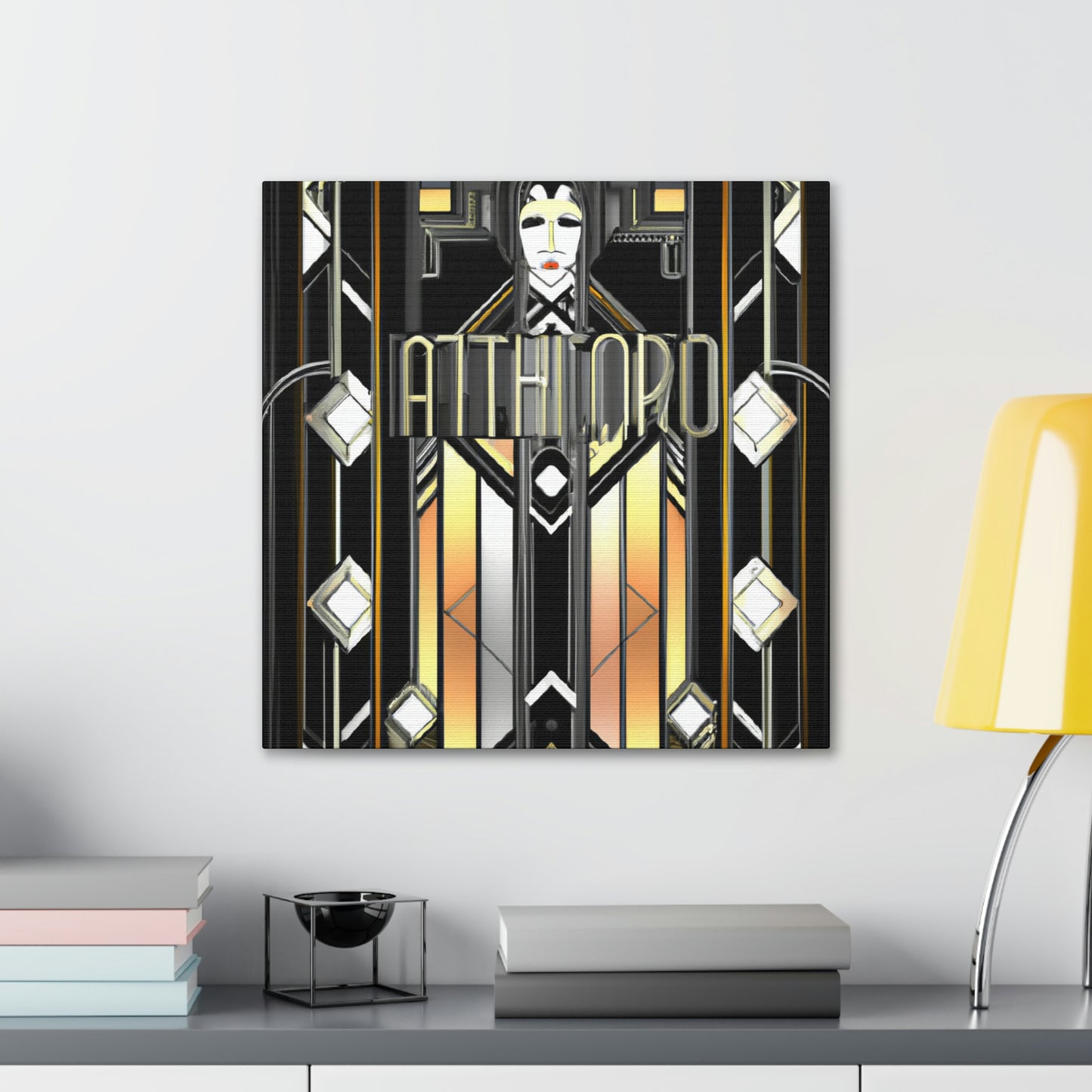 Dazzling Disco Deco - Canvas