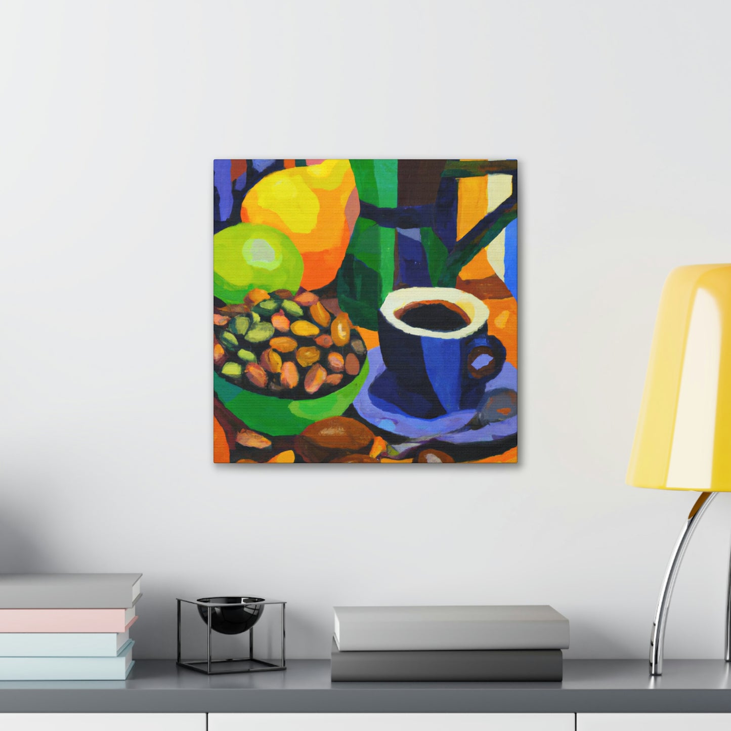 Coffee in Fauvism - Canvas