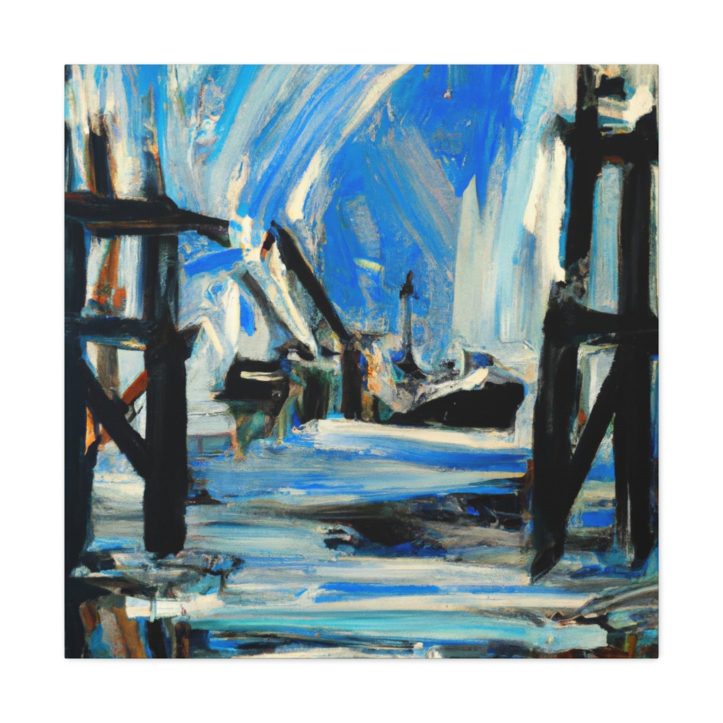 Pier of Expressionism - Canvas