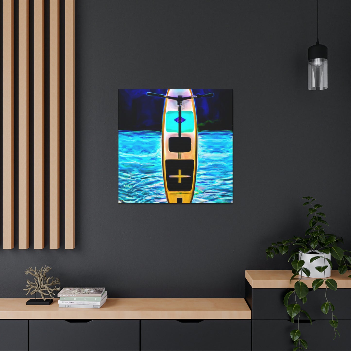 "Paddling Through Eternity" - Canvas