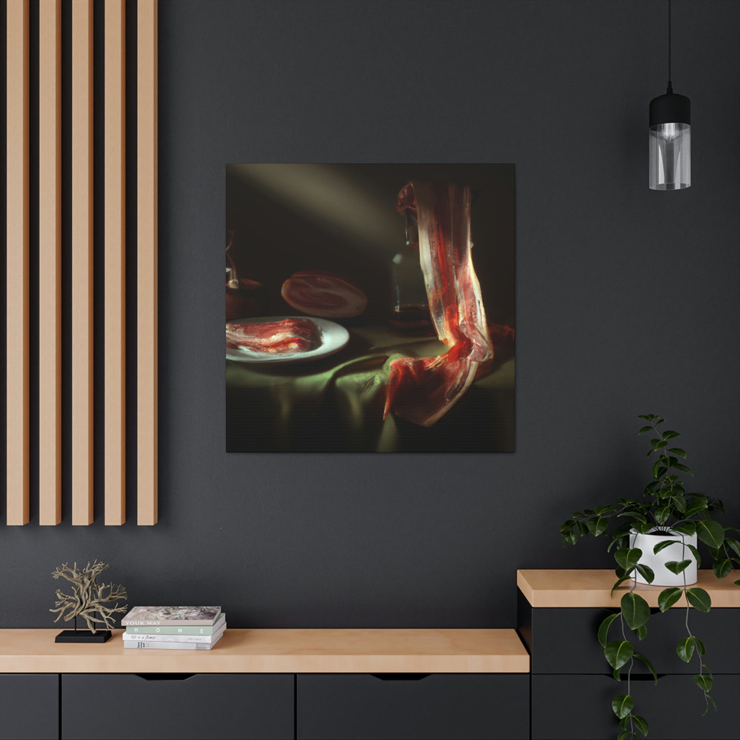 "Bacon of the Ancients" - Canvas