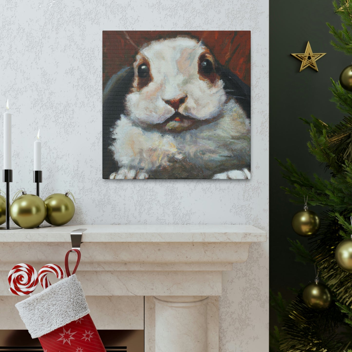 Rabbit in Realism - Canvas