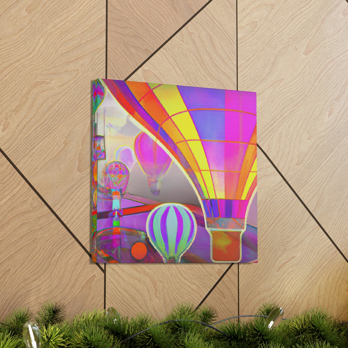 Ascending Air Balloons - Canvas