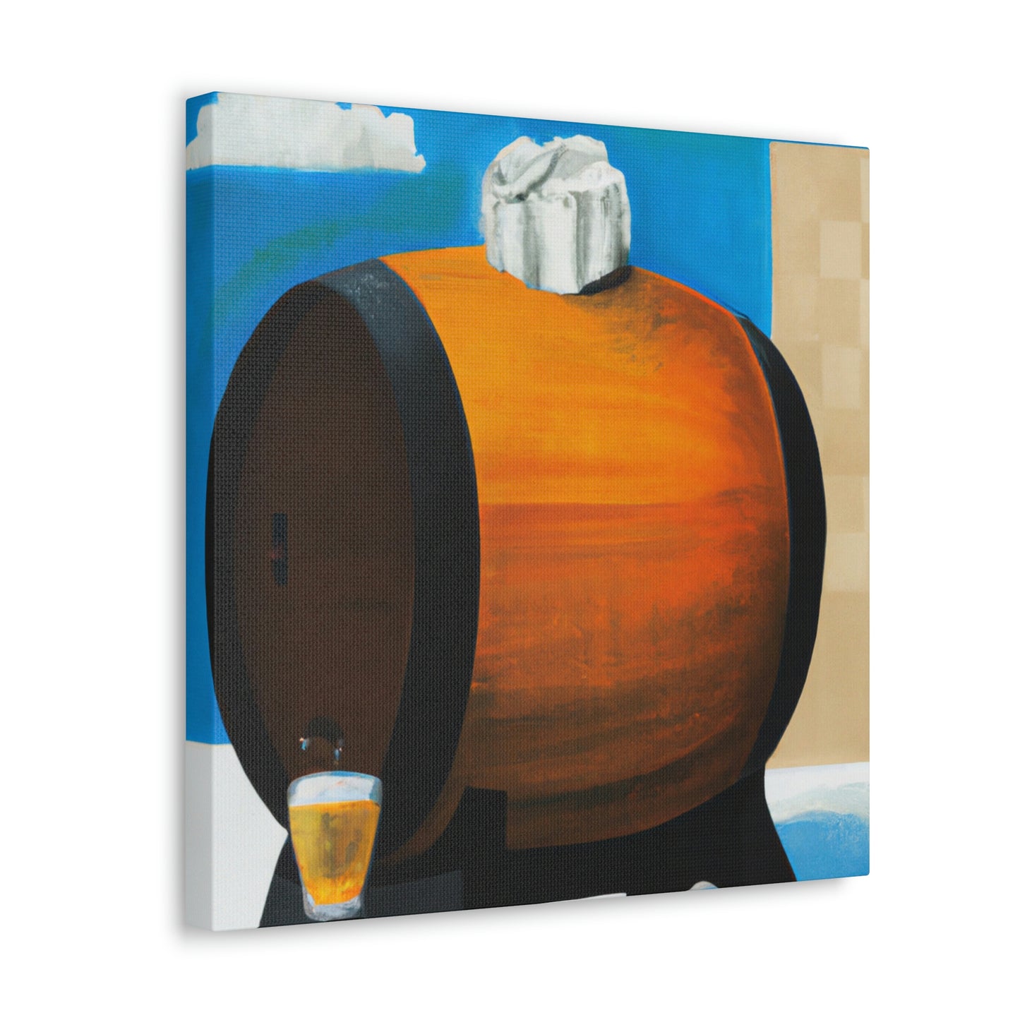 Whiskey Barrell Dreaming - Canvas