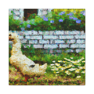 "Quacking by the Water" - Canvas