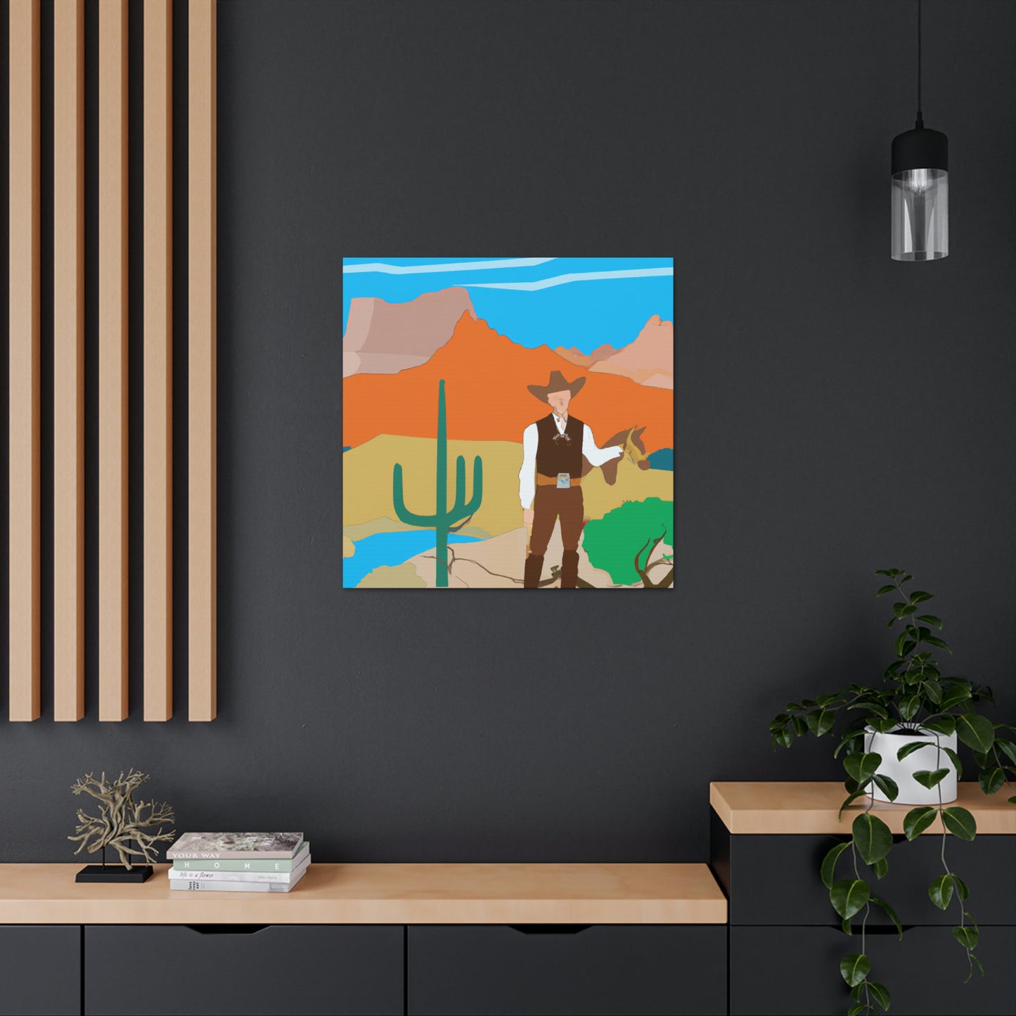 Ranch Hand Reverie - Canvas