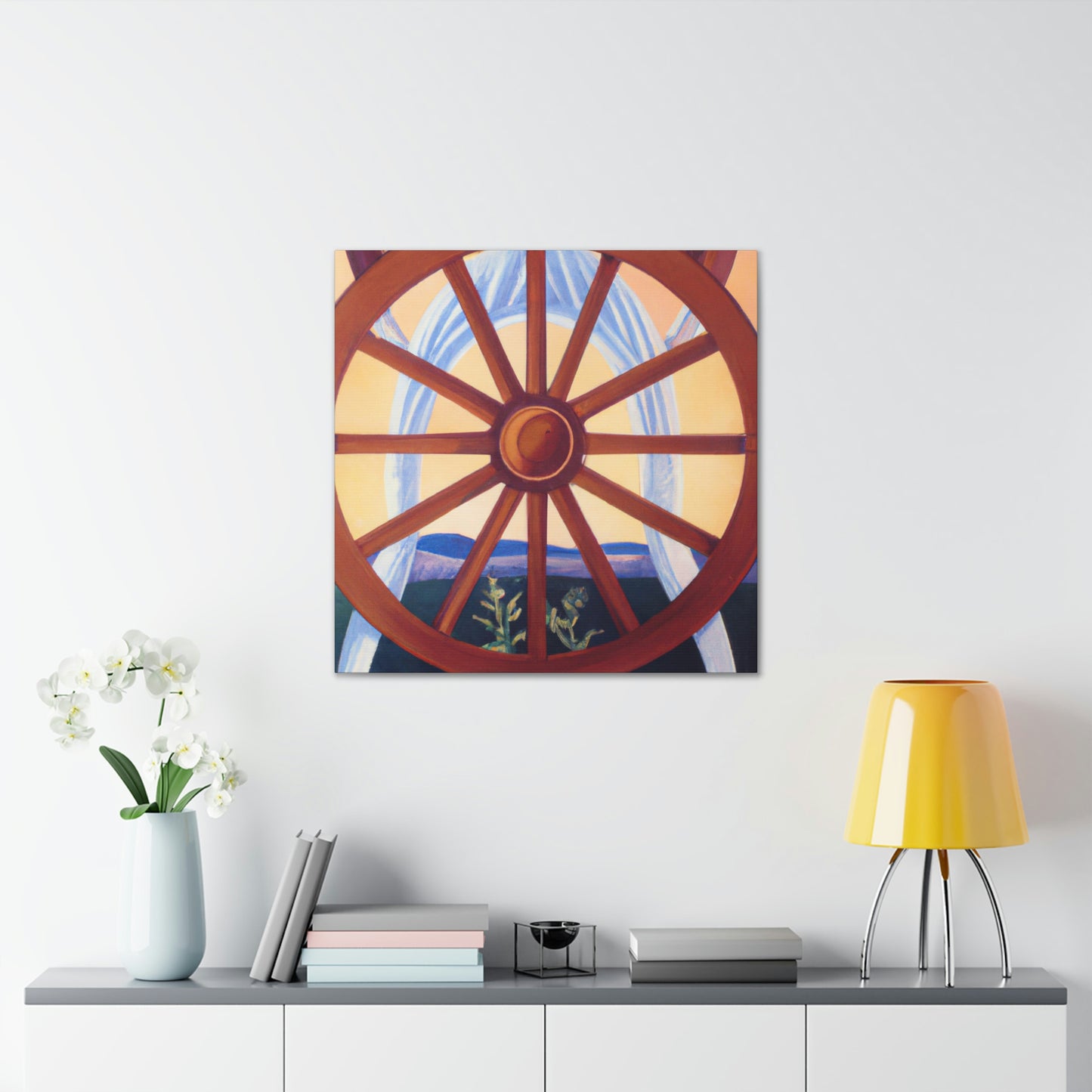 "Wheel of Timelessness" - Canvas