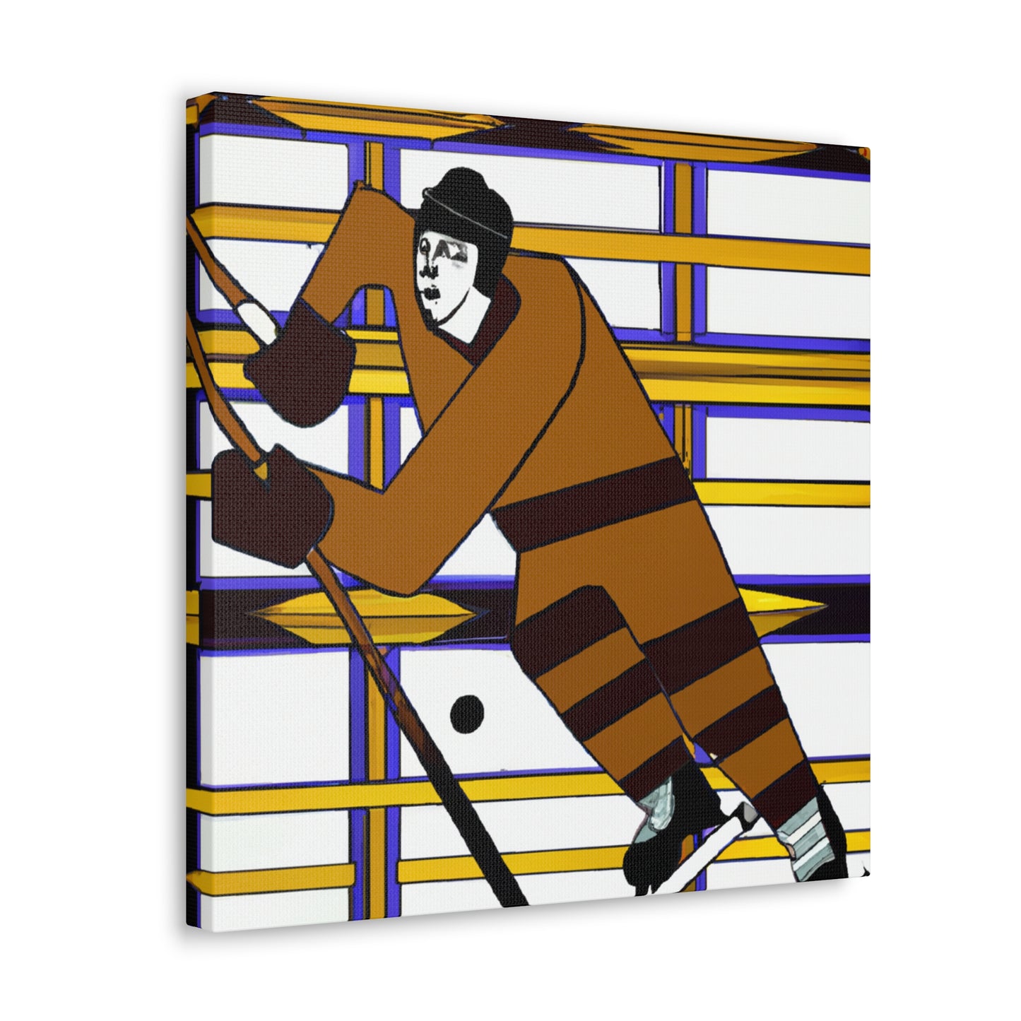 Score a Deco Hat-Trick - Canvas