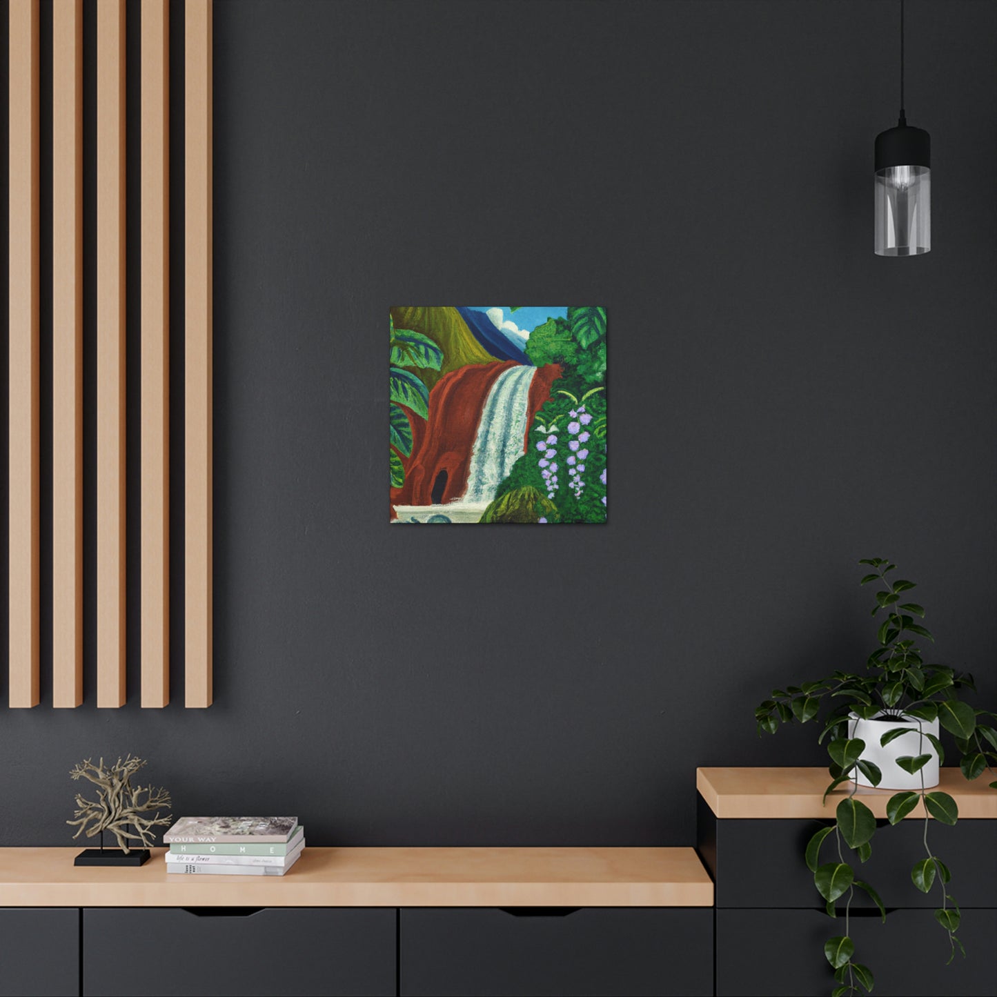 "The Waterfall's Music" - Canvas