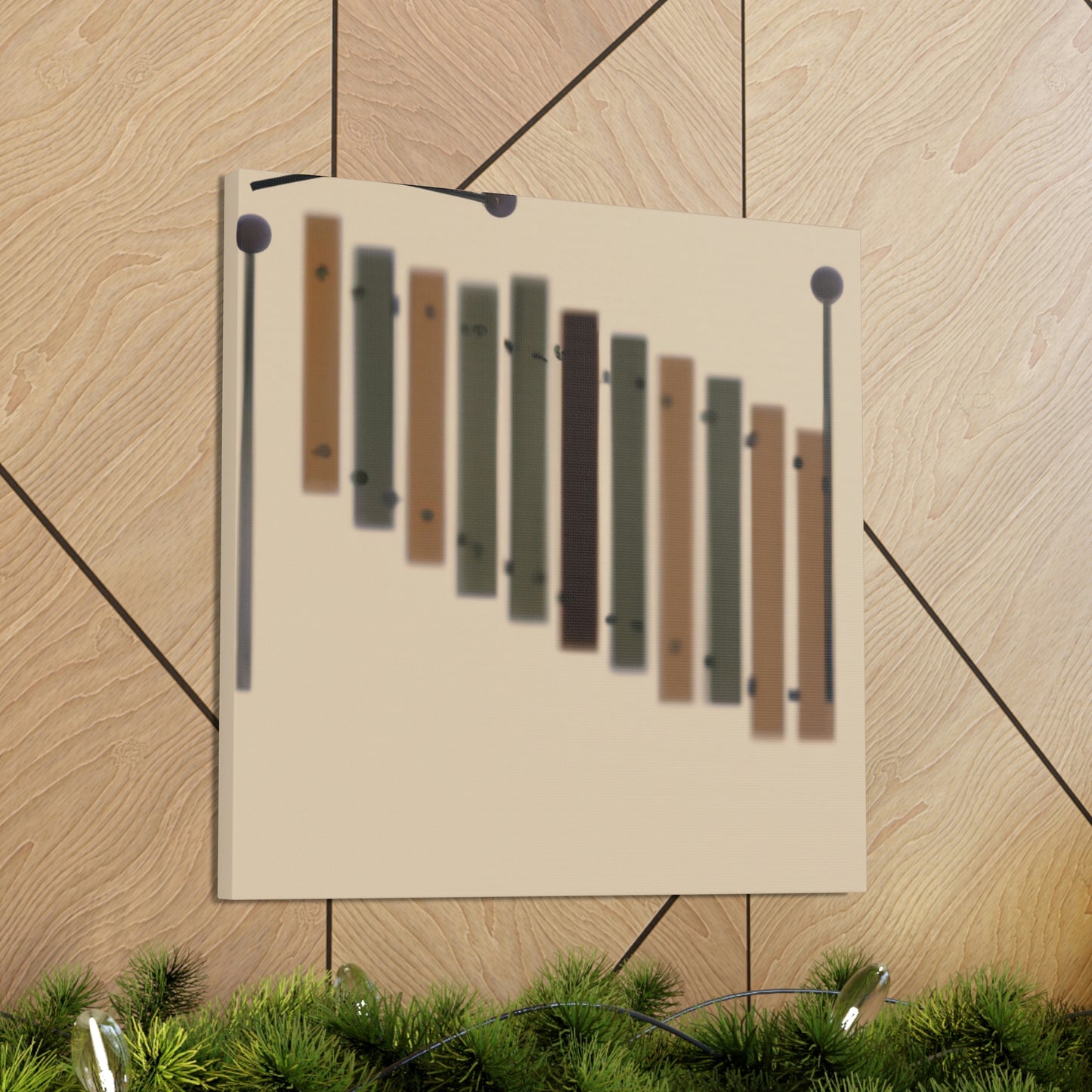 "Xylophone Abstract Minimalism" - Canvas