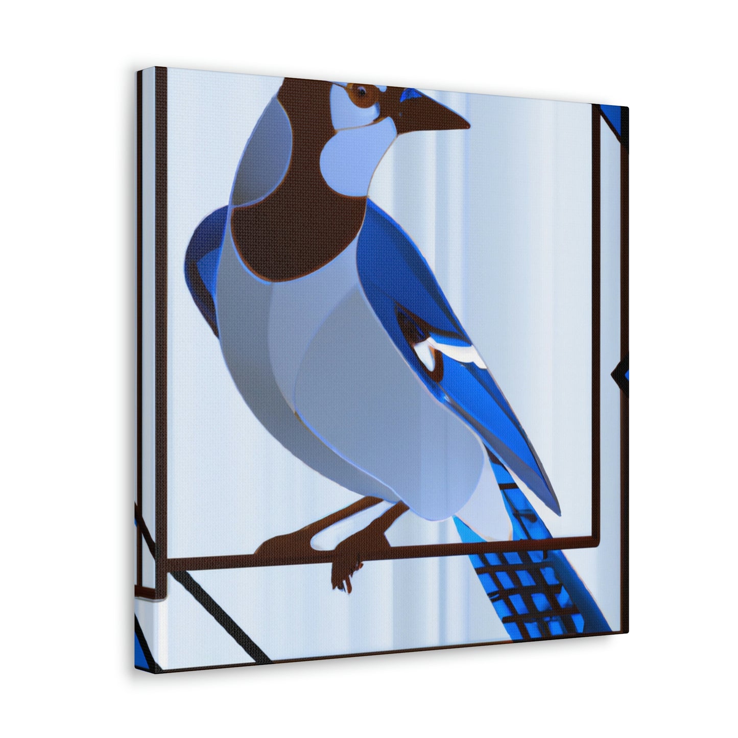 Blue Jay's Majesty - Canvas