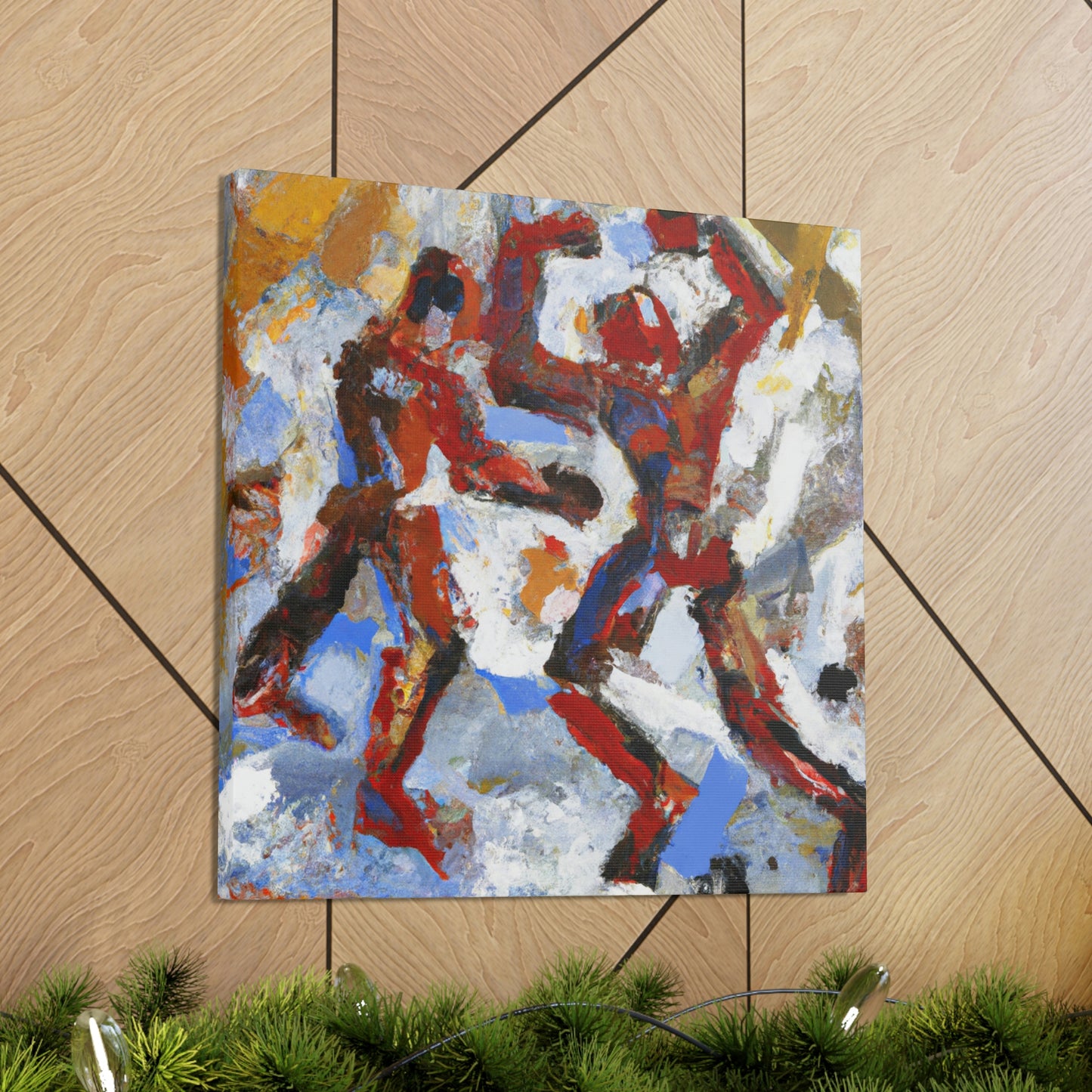 "A Boxing Expressionism" - Canvas