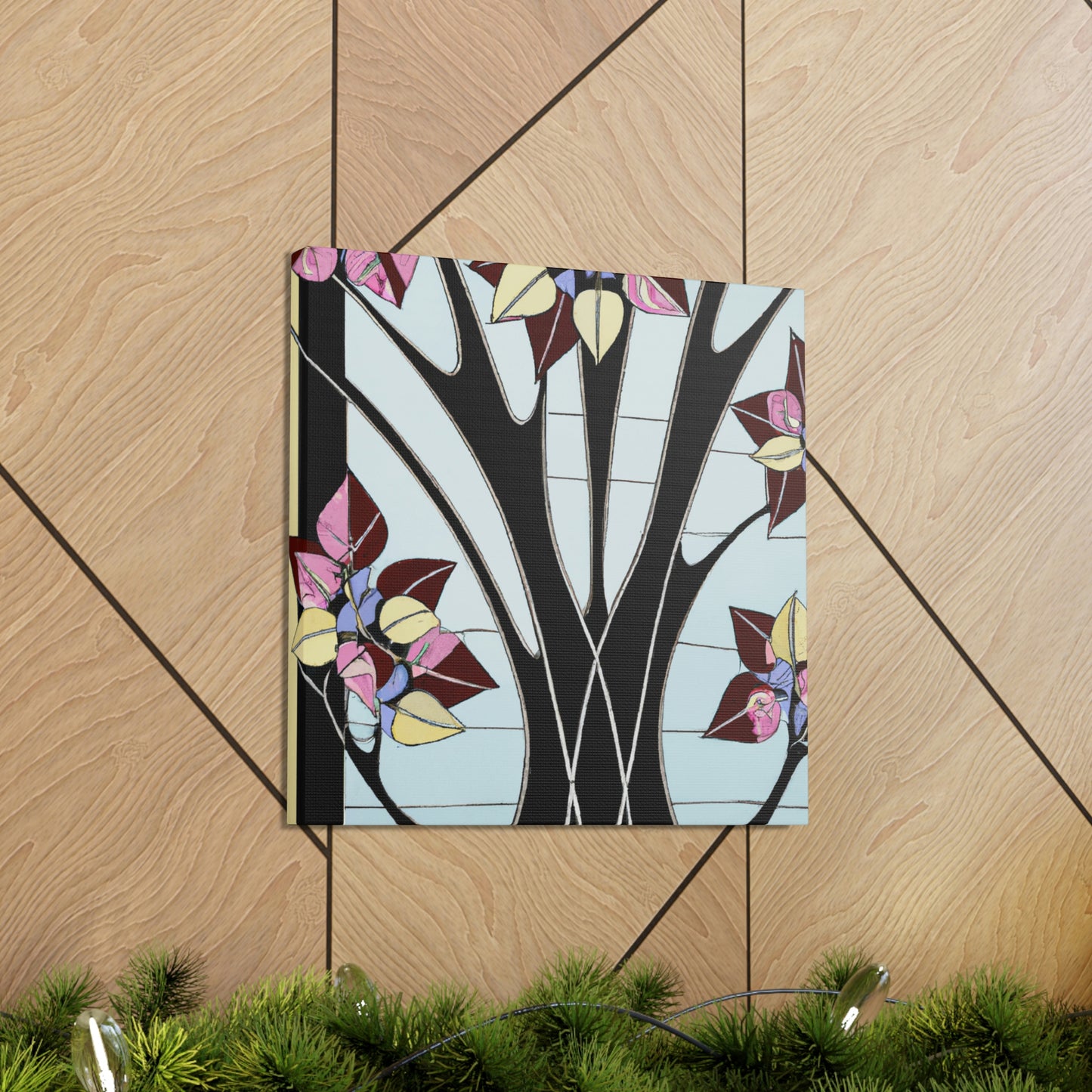 Dogwood Dreams Aflame - Canvas