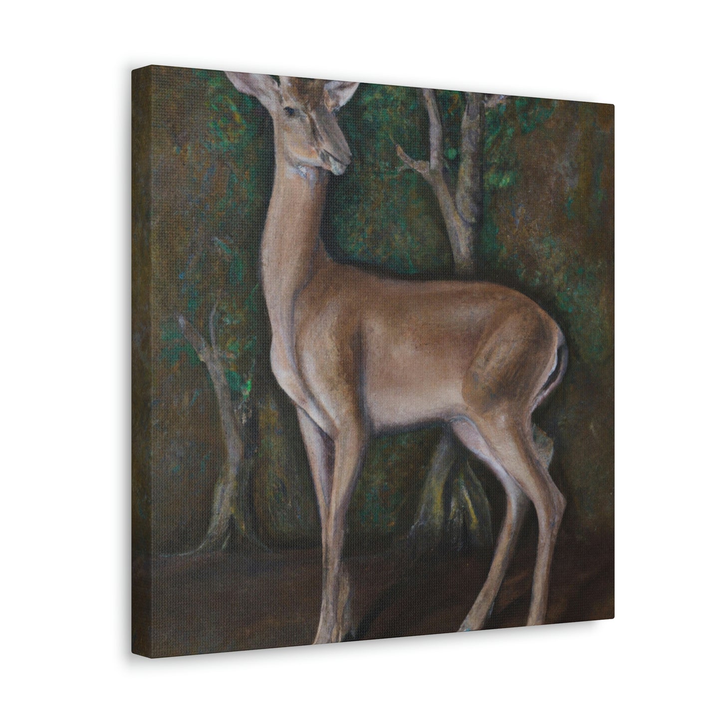 Whitetail Deer Refuge - Canvas