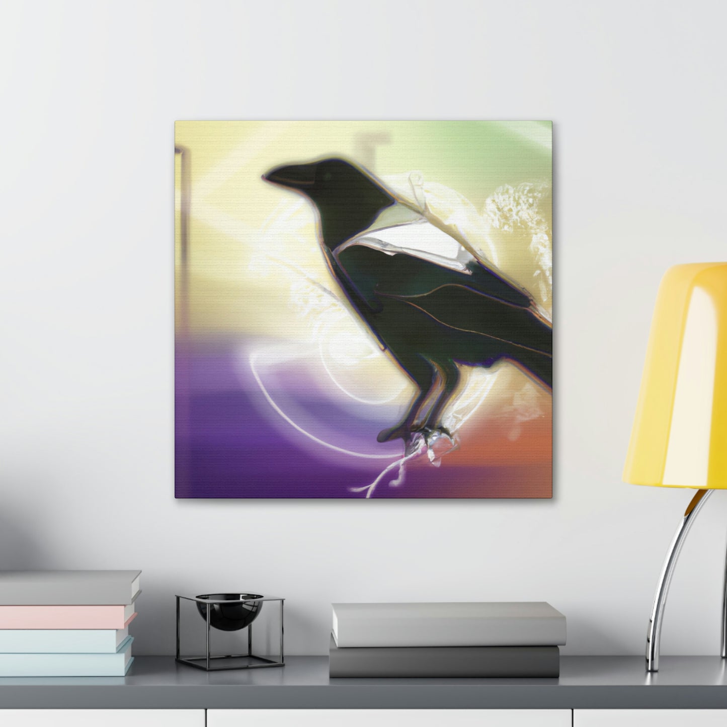 "Crows of the Big Apple" - Canvas