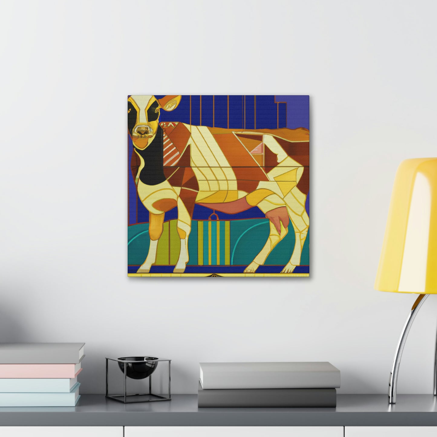 Jersey Cow Pegasus Float - Canvas