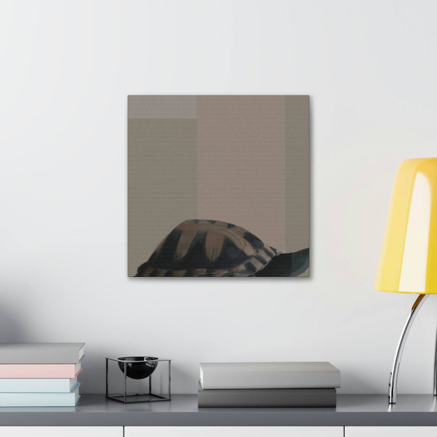 "Box Turtle Reflection" - Canvas