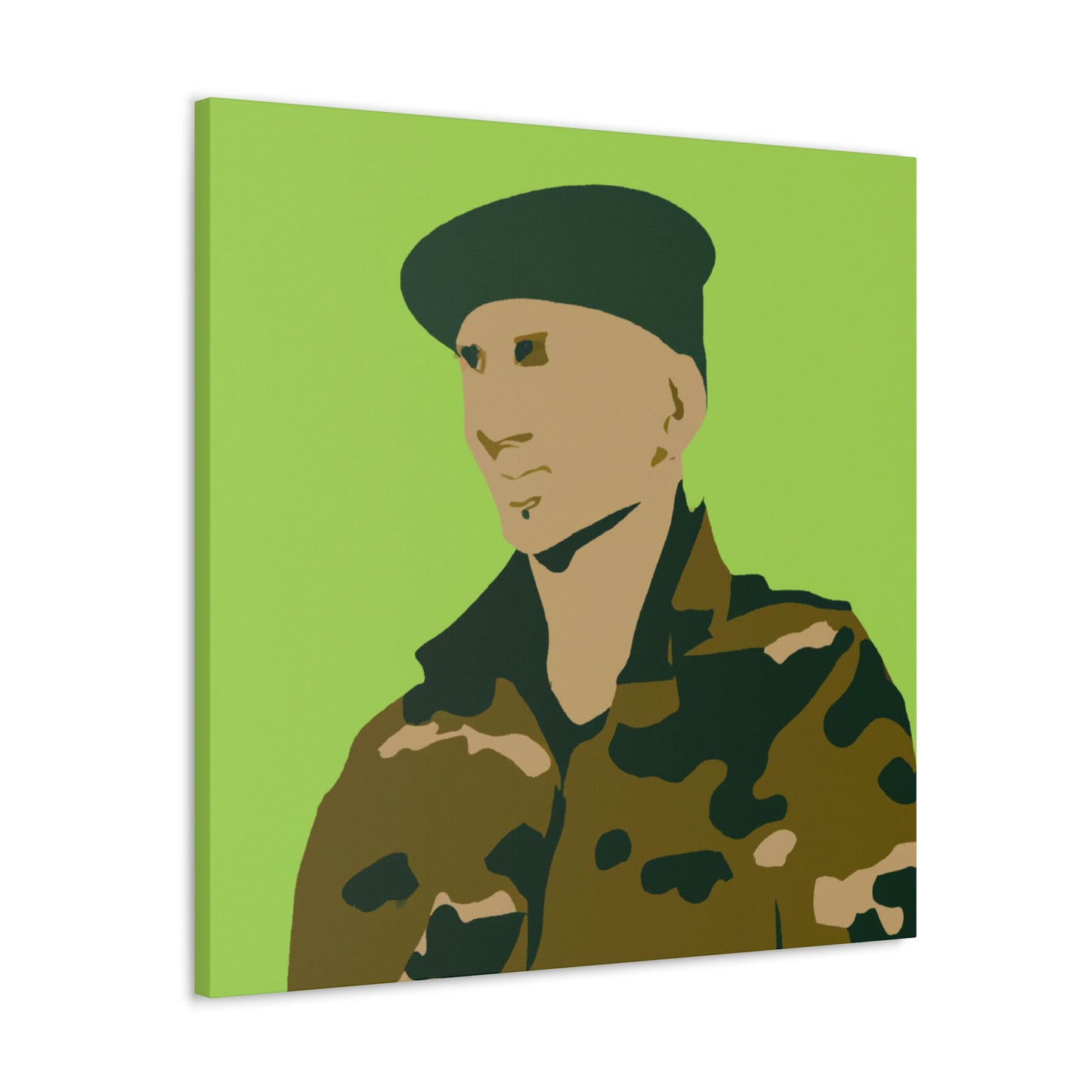 "Honoring The Supply Sergeant" - Canvas