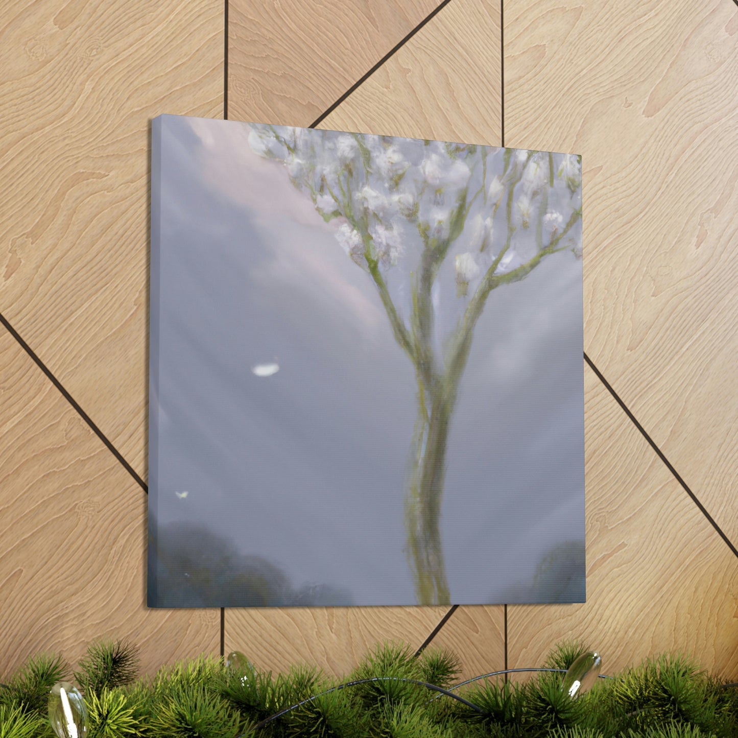 "Magnolia's Mystic Bloom" - Canvas