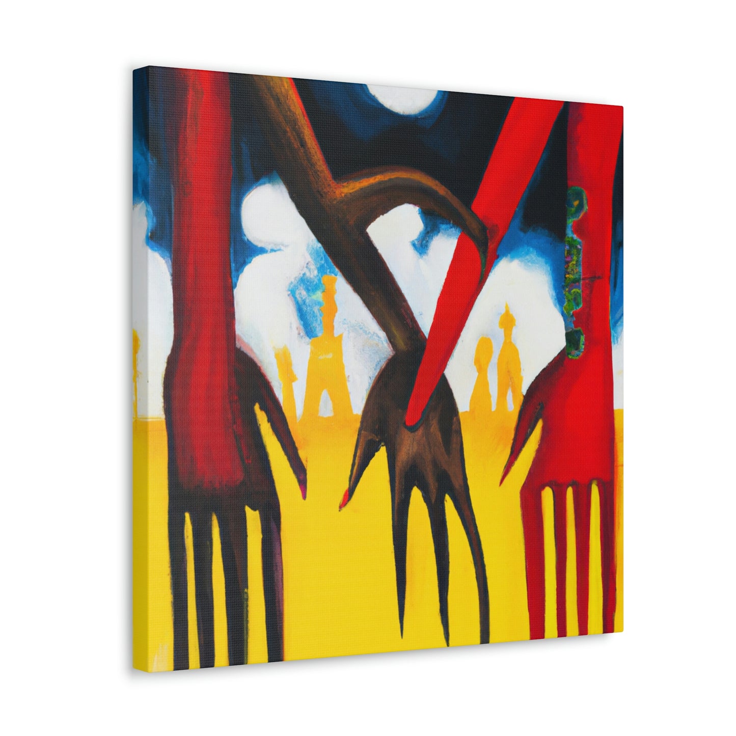 Unity in Hands Hold - Canvas