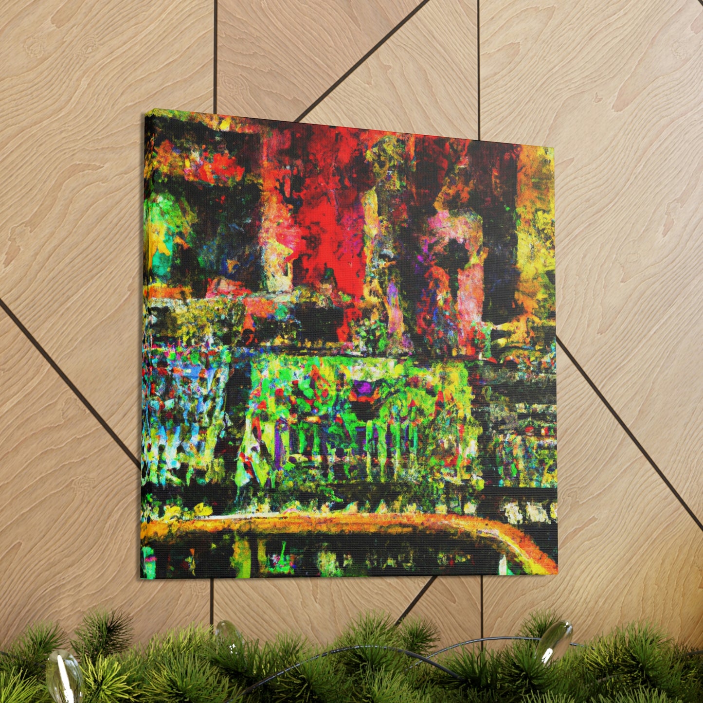 "Mixing Board Melody" - Canvas