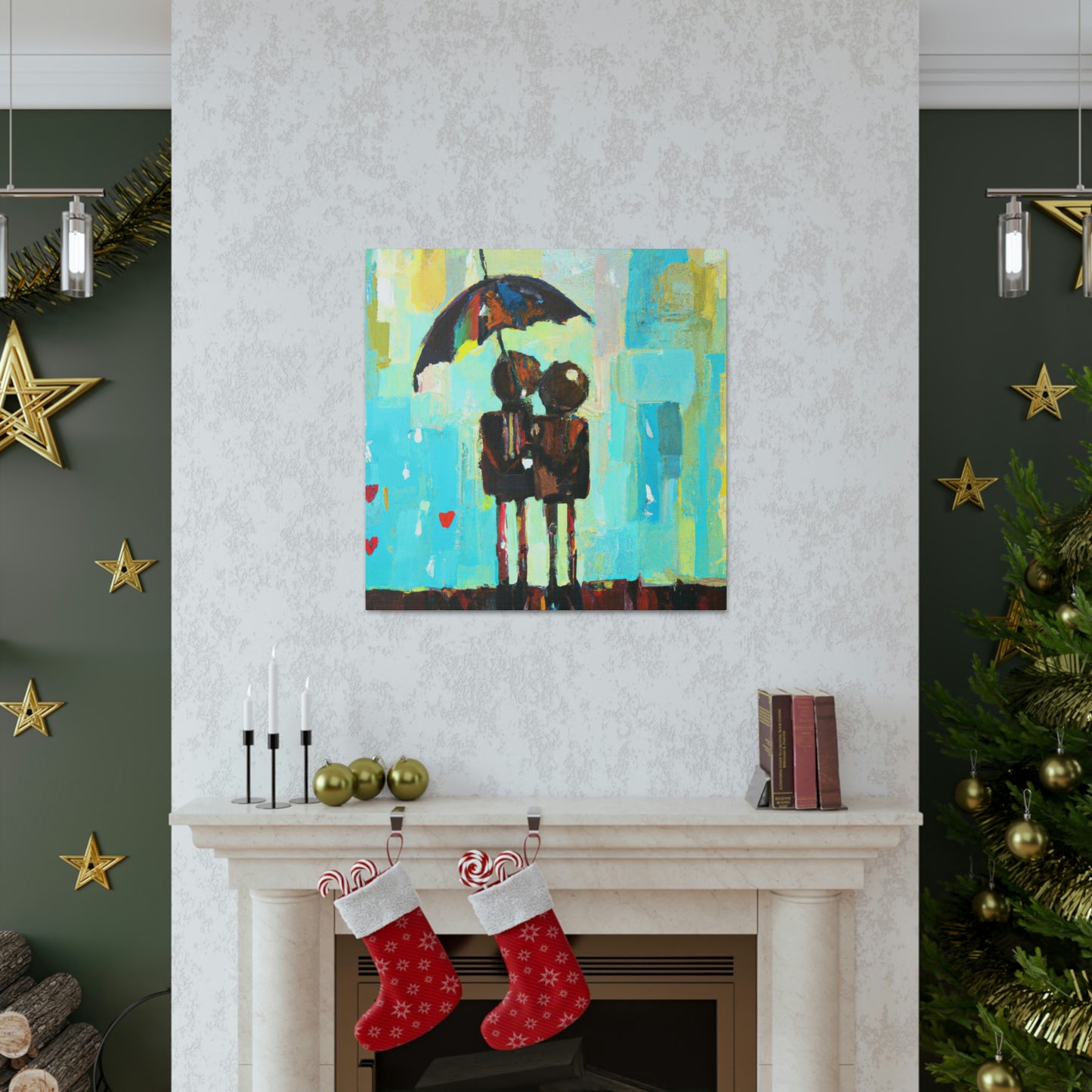 Love in the Rain - Canvas