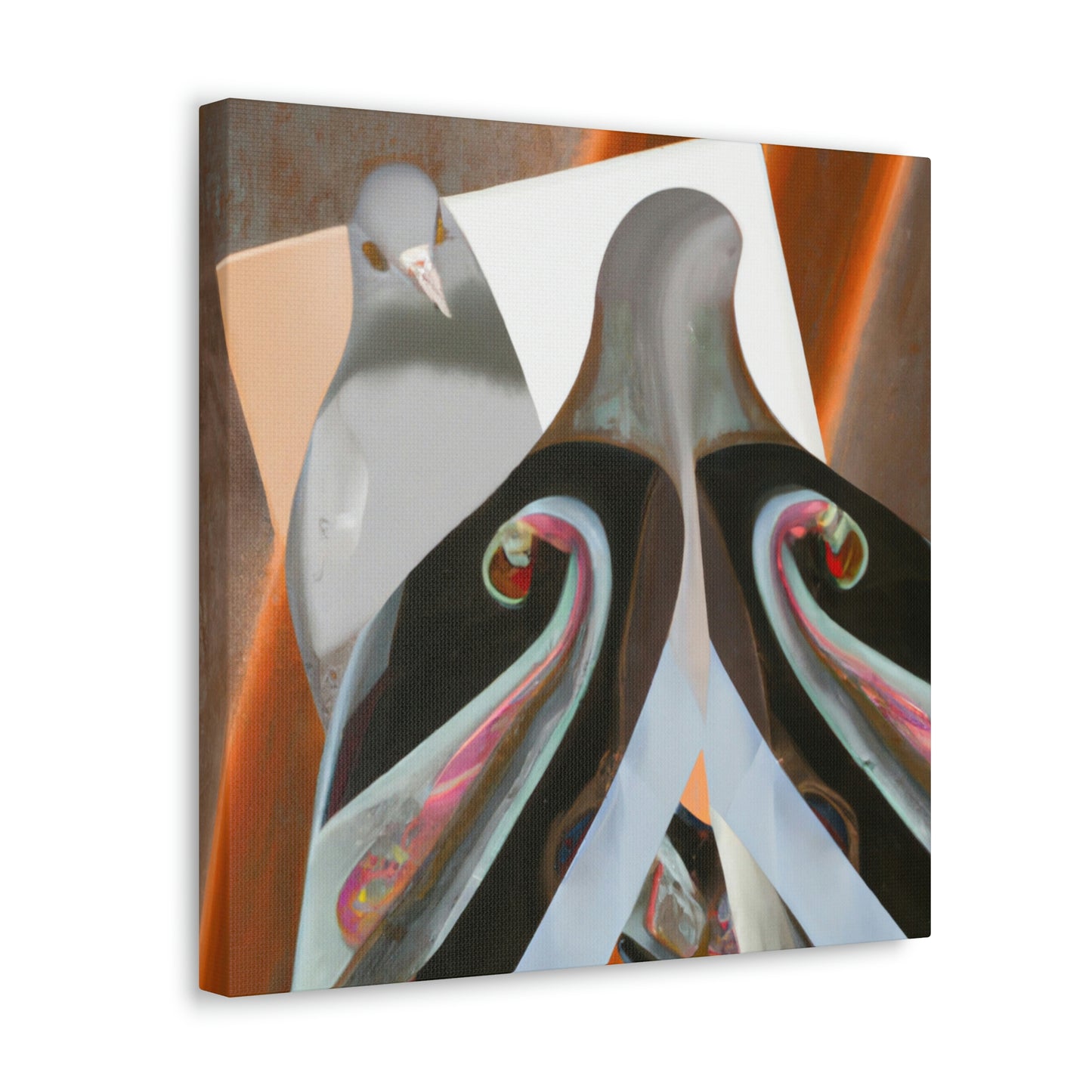 Mourning Dove Reflection - Canvas