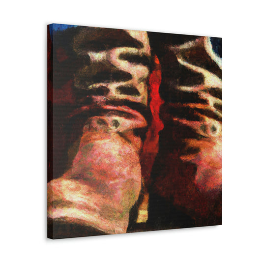 "Boots of Brilliance" - Canvas