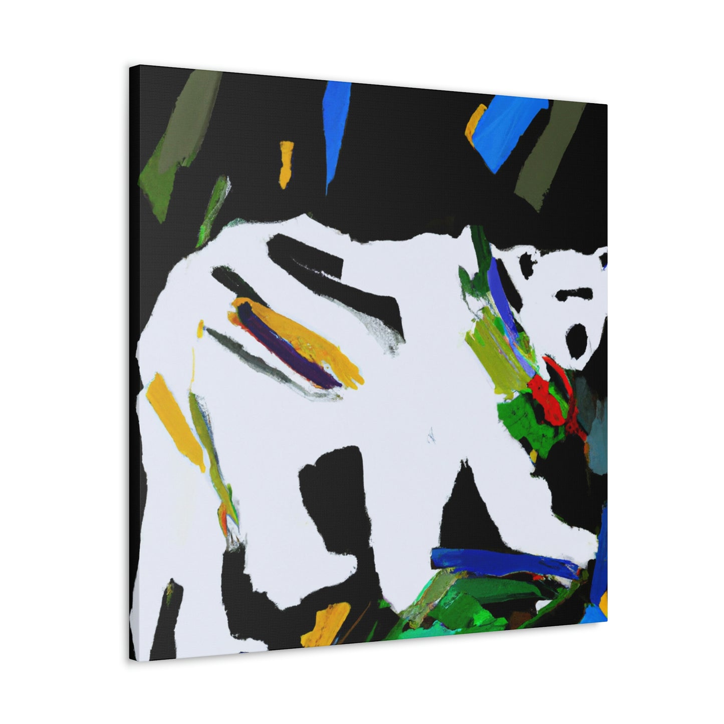 "Polar Bear's Expressionism" - Canvas