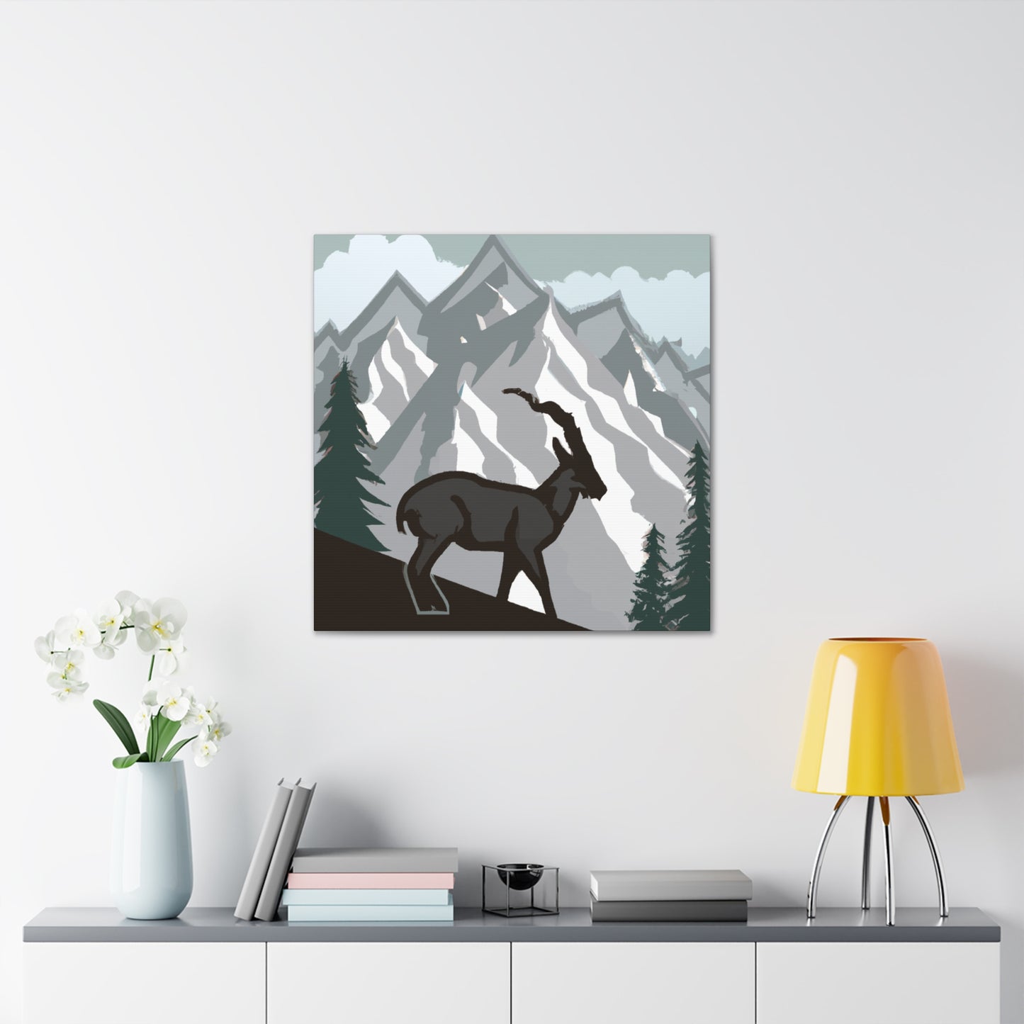 "Chamois Gleaming Glaze" - Canvas