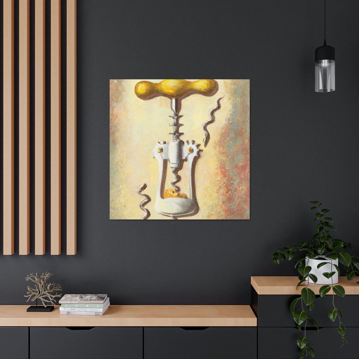 Corkscrews in Neoclassicism. - Canvas