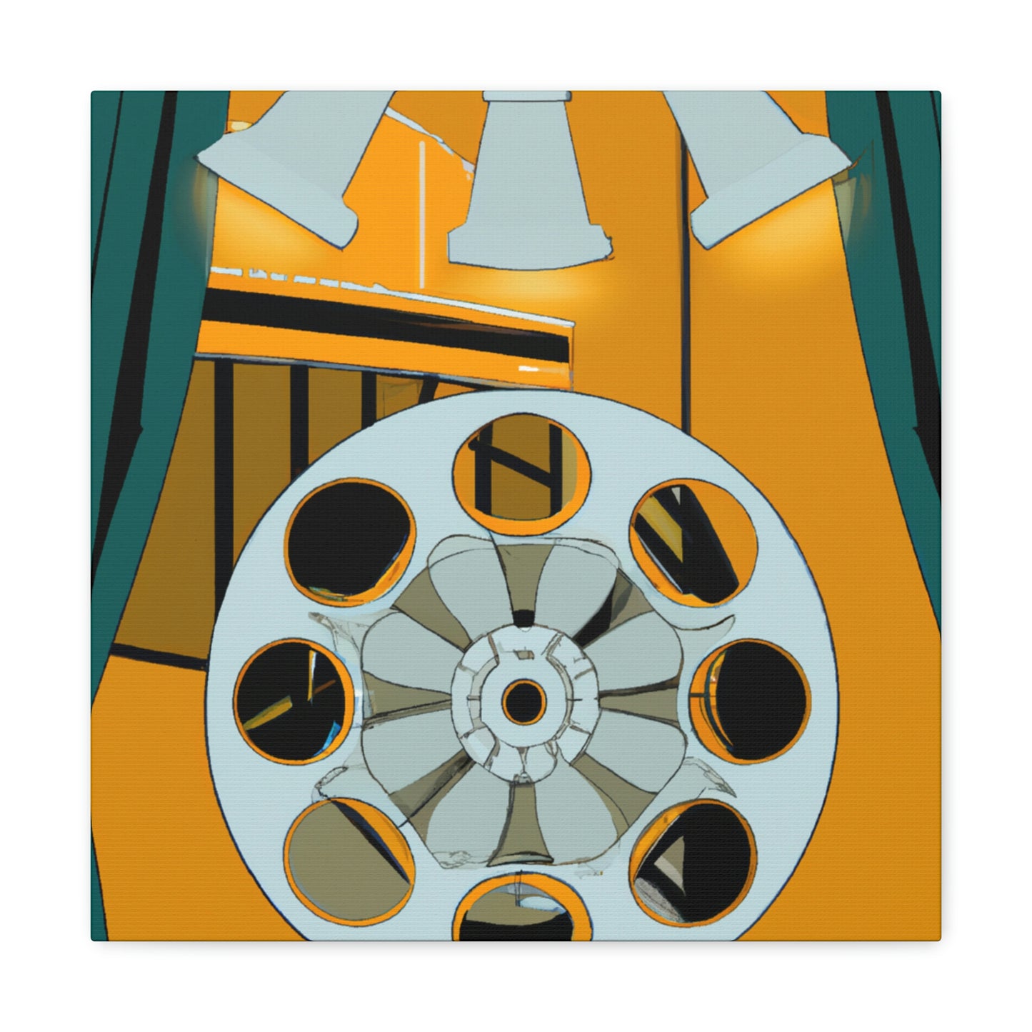 Movie Reels Deco. - Canvas