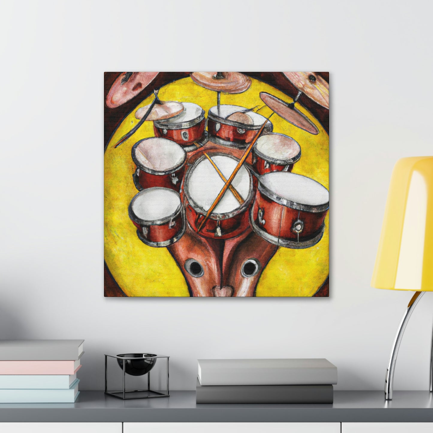 "Drums of Surrealism" - Canvas