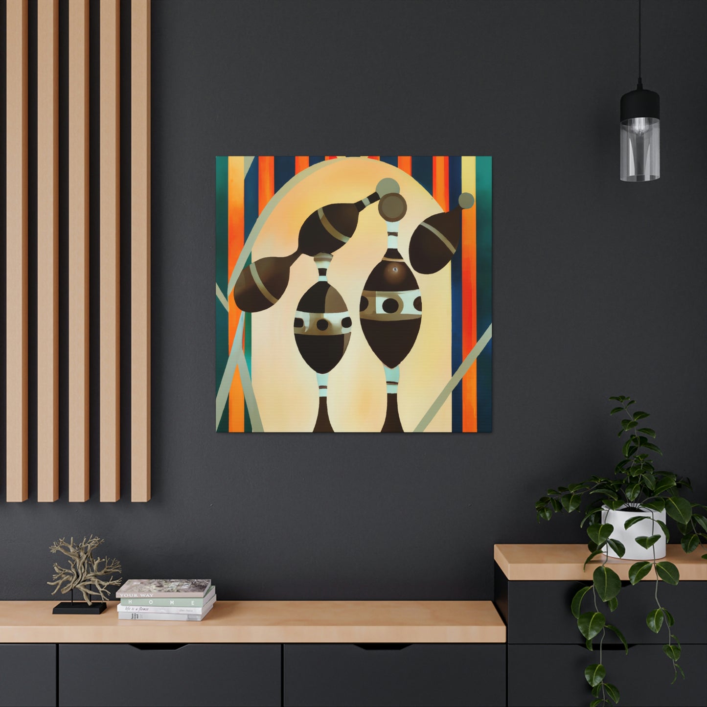 "Rythm of the Maracas" - Canvas