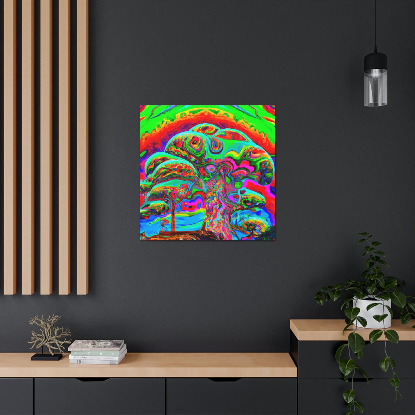 Lonely Dreamscape Splendor - Canvas