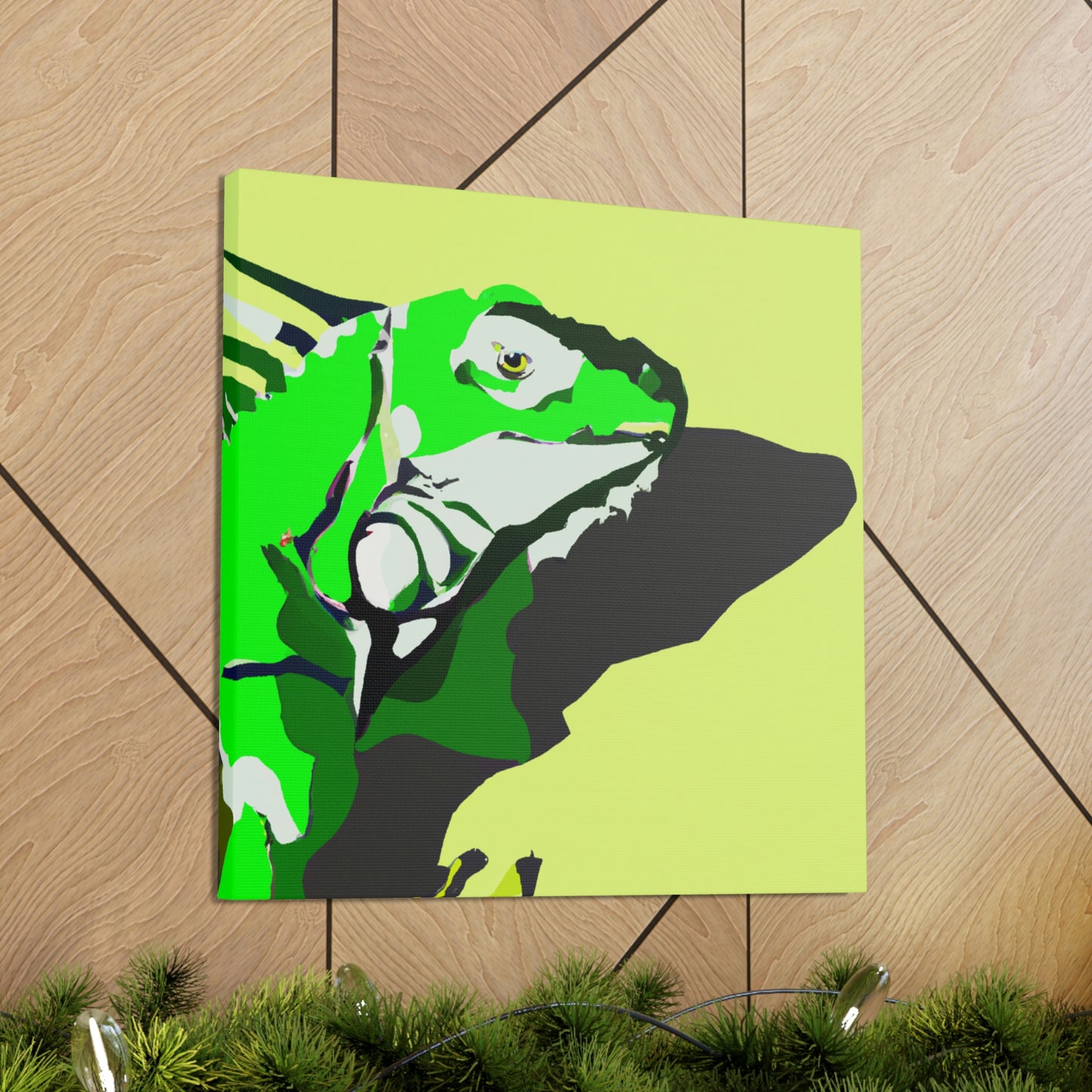 Iguanas in Stillness - Canvas