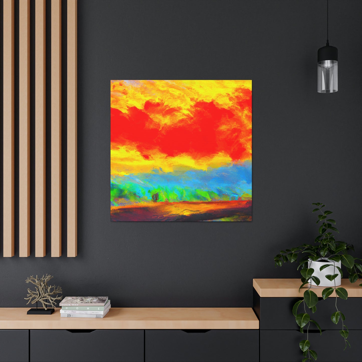 Dawn of Luminous Joy - Canvas