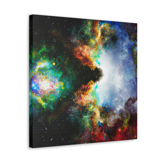 "Distant Nebula Splendor" - Canvas