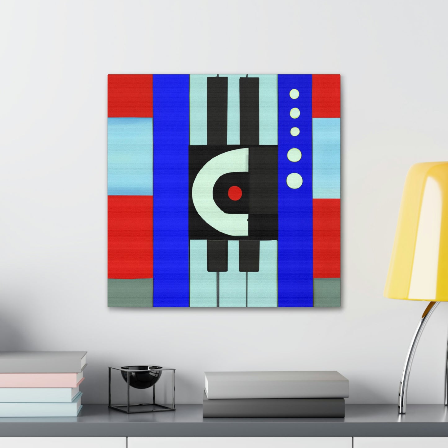 "Harmonica Simplicity Sythesized" - Canvas