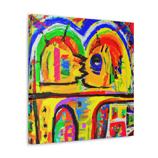 Love's Rainbow Bridge - Canvas