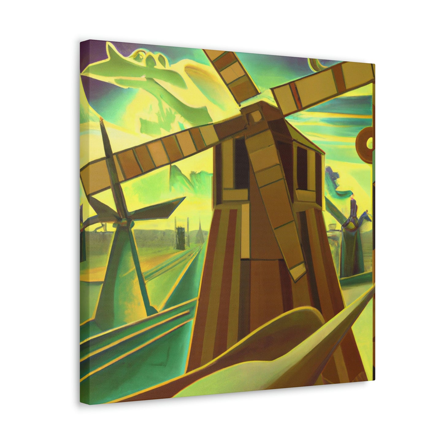 "Windmill on a Summer's Day" - Canvas