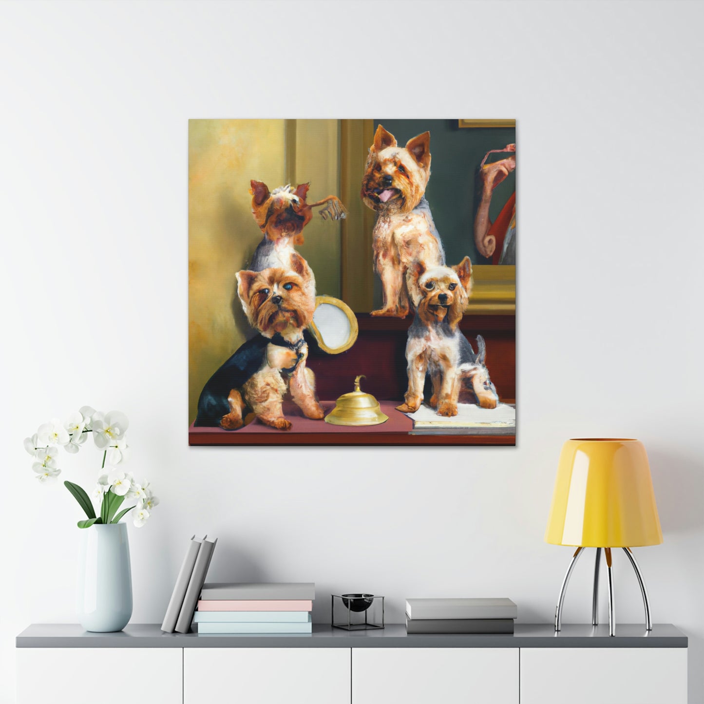 Yorkshire Terrier Majesty - Canvas