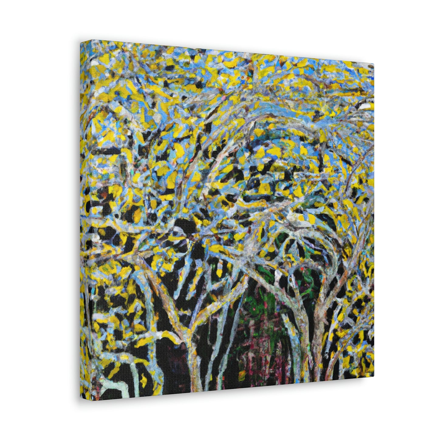 "Dogwood in Expressionism" - Canvas