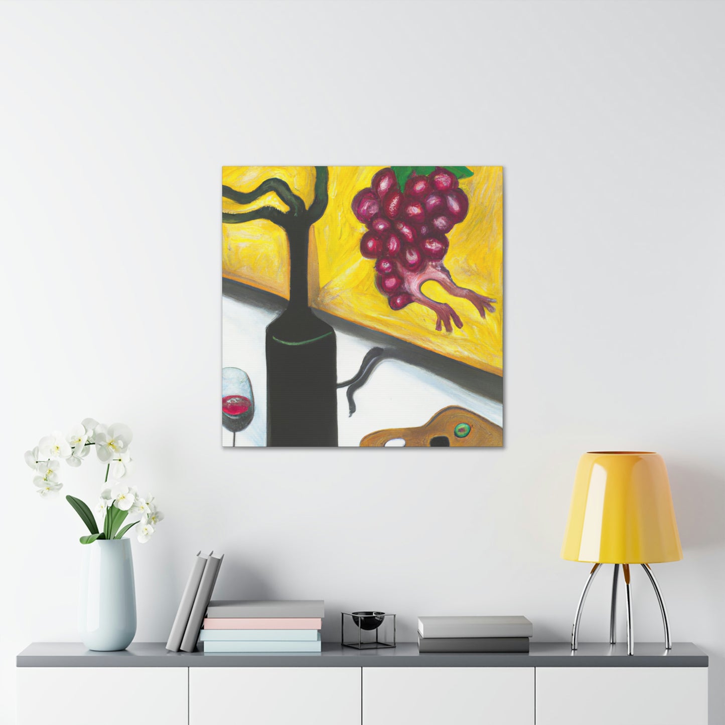 Wine in Dreamsland - Canvas