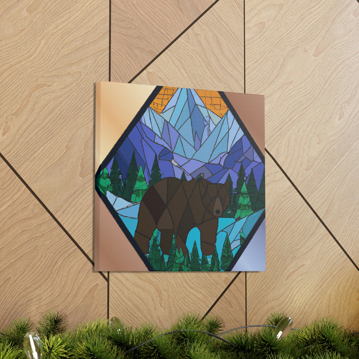 "Bears of Art Deco" - Canvas