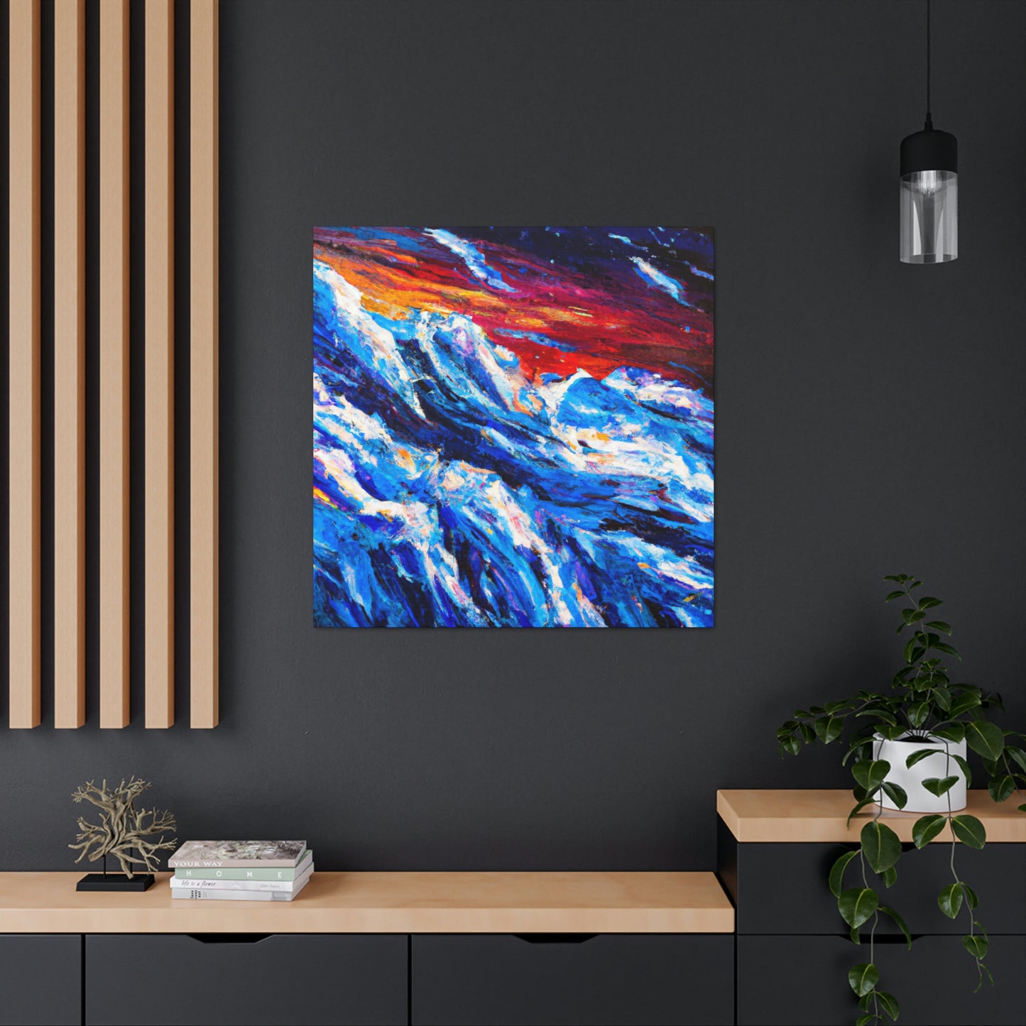 "Ocean's Mighty Embrace" - Canvas