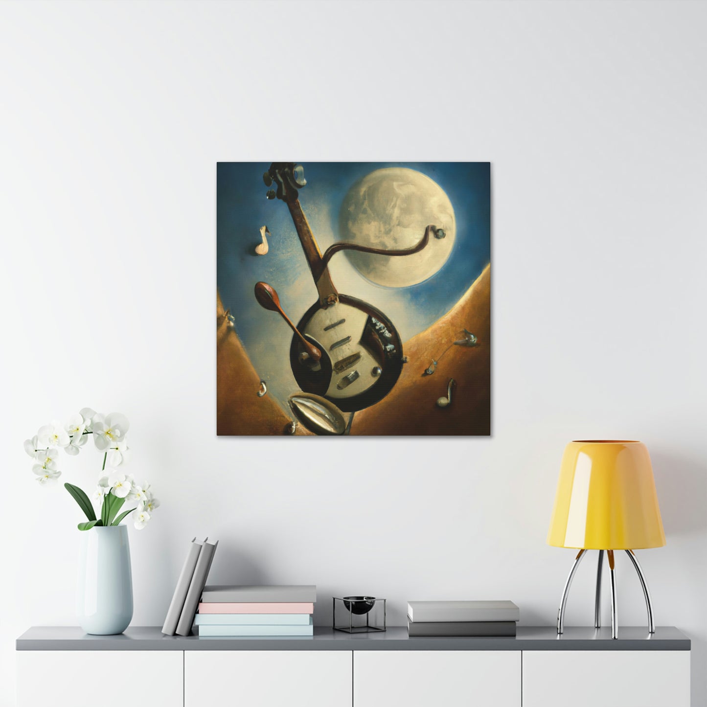 Banjo in Dreamland - Canvas